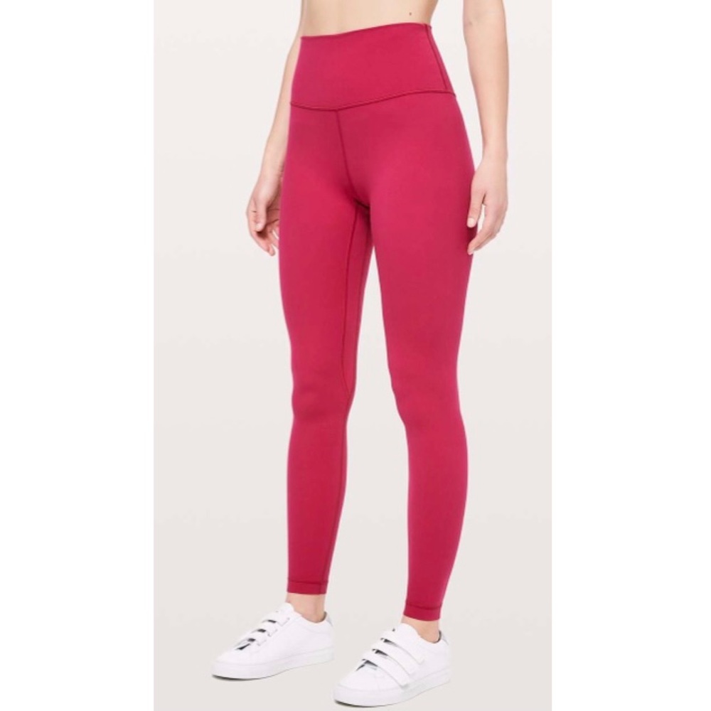 Ruby Pink Lululemon Align Leggings size 6